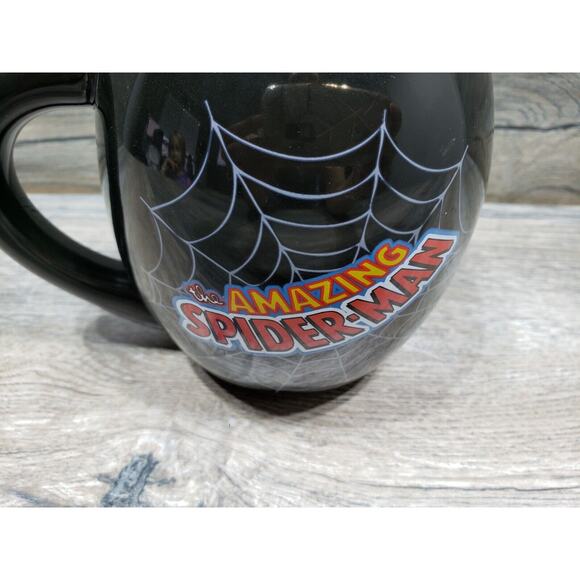 The Amazing Spiderman Marvel Comics Black Coffee Cup Mug - Picture 4 of 8